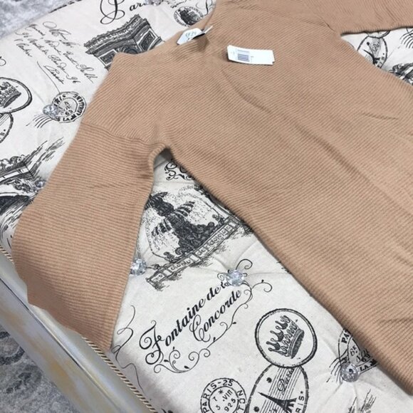 PLY CASHMERE Mock Neck Jumper - Picture 3 of 4